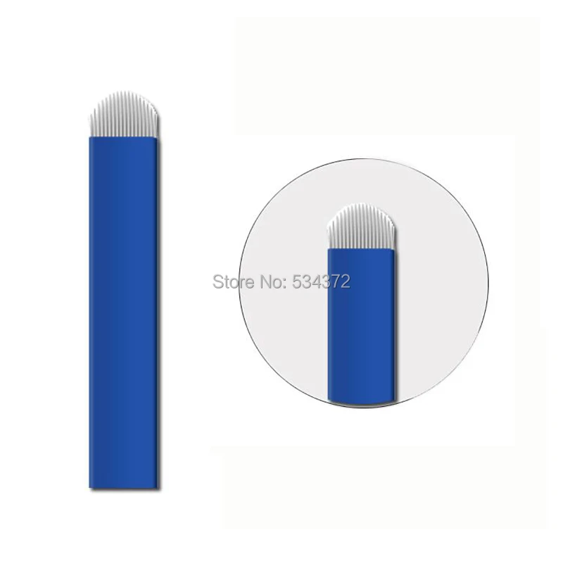 18 U Shape Microblading Eyebrow Embroidery Blade For 3D Microblading Manual Tattoo Pen