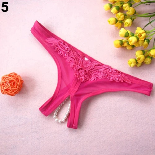 G-String Lace Thong Women\'s Tanga Low Waist Sexy Lingeries Cotton Panties Laides T Back Pants Girl\'s Underpants Underwear