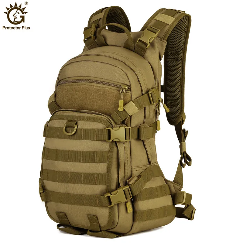 Outdoor Tactical Waterproof Nylon Backpack, Camuflagem Bag para Trekking, Camping, Caminhadas, Esporte, 25L