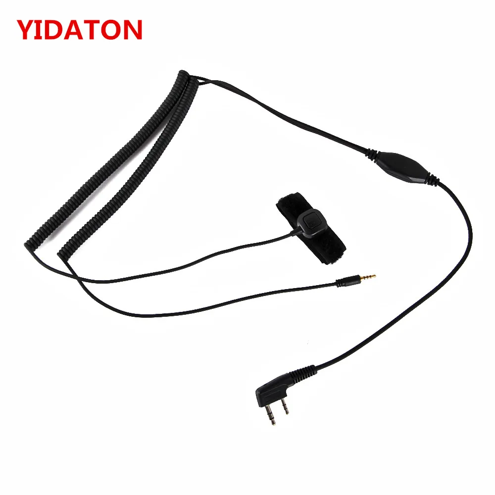 Bluetooth Helmet Headset Special Connecting Cable Vimoto V3 V6 V8 V1098a V5s for Kenwood Baofeng UV-5R UV-82 GT-3 Two Way Radio