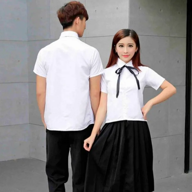 Mädchen Japanische Schuluniform Männlich Weiblich Sommer Schule Tragen Studenten Kurzarm Paar Kostüme Schuluniform D-0202