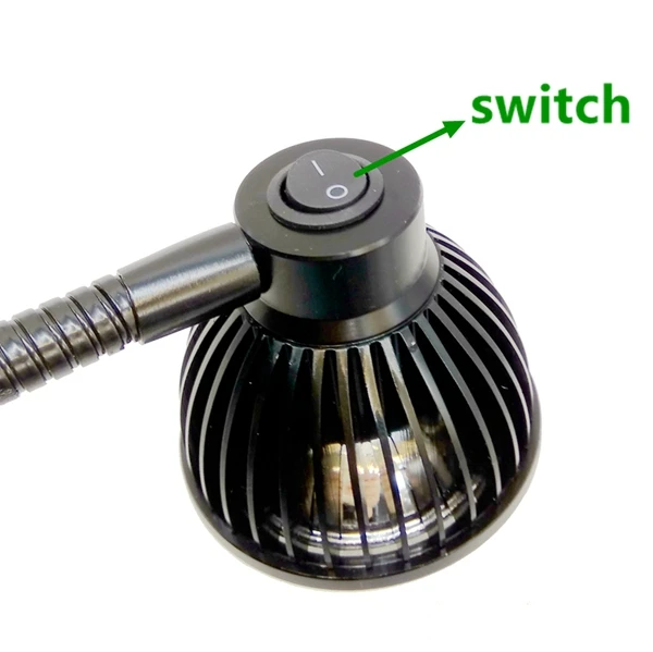 5 W LED DRAAIBANK LAMP