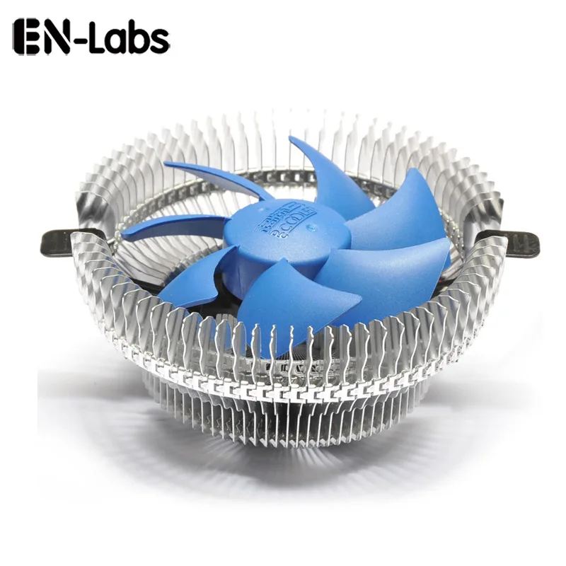 

En-Labs 25dBA Low Noise 3pin CPU Cooler with 90mm Detachable Fan for Intel LGA 775/ LGA 1155X, for AM2/AM2+/AM3/FM1 - Blue