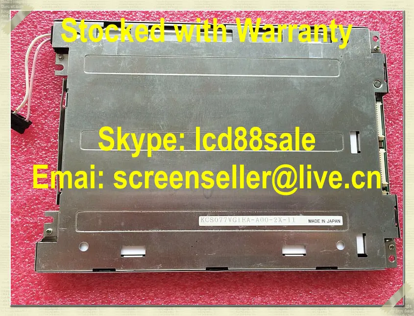Harga terbaik dan kualitas KCS077VG1EA-A00 industri LCD Display