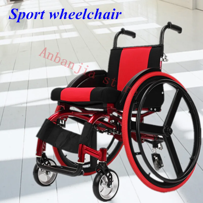 ROLEVIN Firm Fram Portable Foldable Small Sport Wheelchair