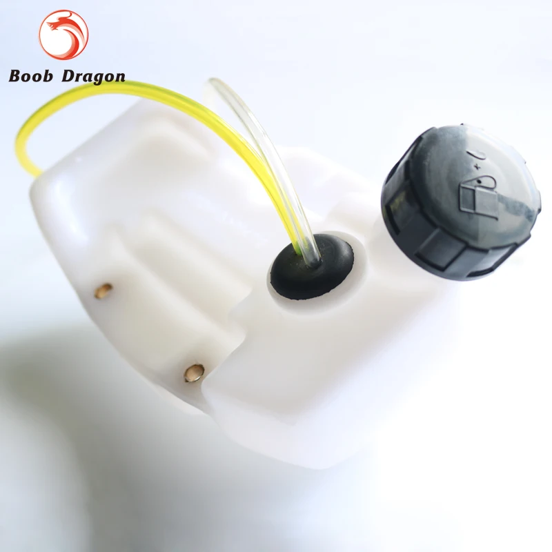FVITEU Plastic Gas Fuel Tank 900ml FOR 26cc RC Boat Marinerc White