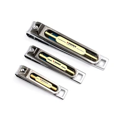 1PCS Professional Nail Clippers Stainless Steel Toe Nail Cutter Clippers High Quality Finger Nail Trimmer Manicure Pedicure Tool