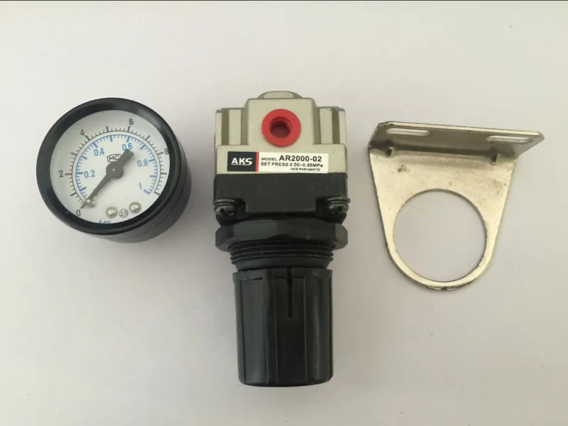 Pneumatic Air Pressure Regulator AR2000-02 Thread 1/4 inch