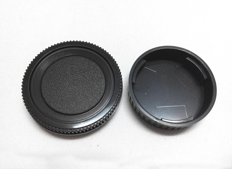 NP3208 Set of Professional Rear Lens Cap + Camera Body Cap for Minolta MD