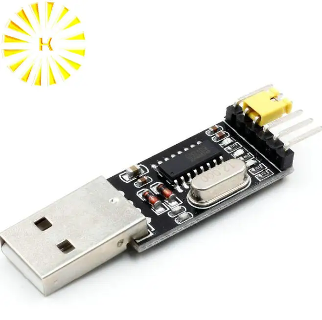 CH340 module USB to TTL CH340G upgrade download a small wire brush plate STC microcontroller board USB to serial