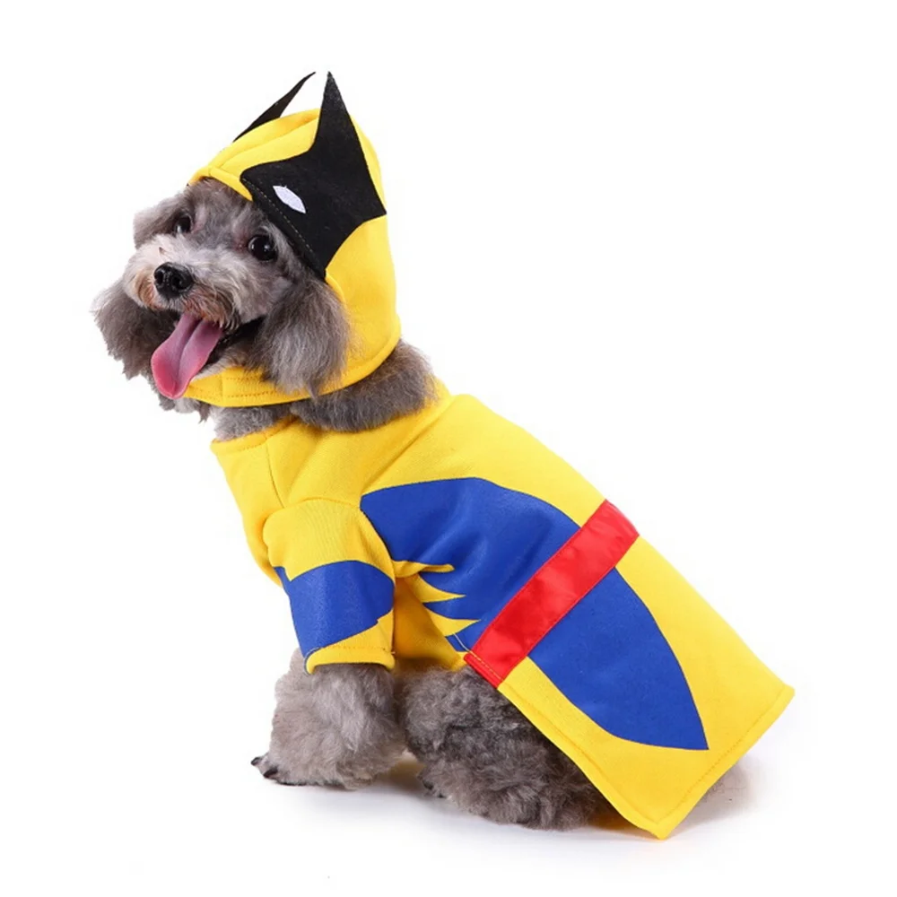 Pet Dog Clothes For Small Dogs Winter Christmas Halloween Clothes Warm Cat Coat Jacket Pumpkin Wizard Transform Funny Costume