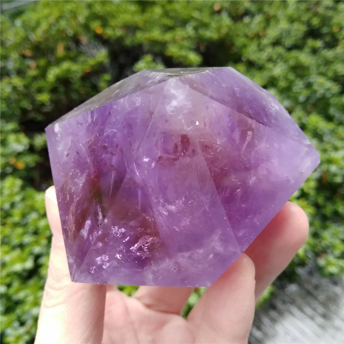 Amethyst Crystal Point Healing Quartz Wand Crown Chakra Stones Crystals Stone Islande Wicca Piedras Minerals Mineral Raw Cuarzo