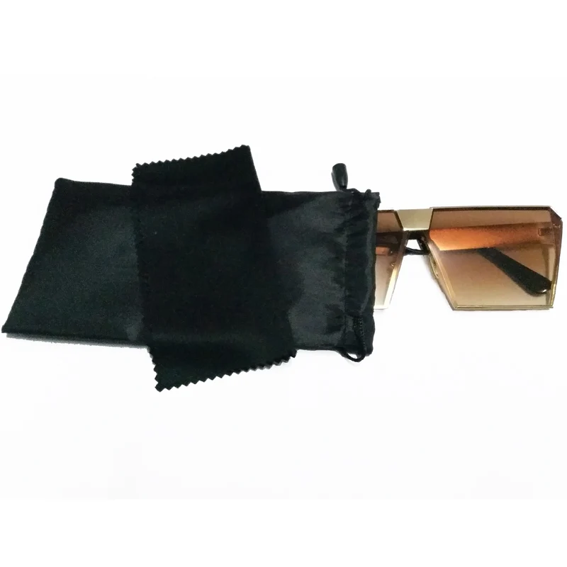 20 pcs/lot Waterproof Glasses Bags Sunglasses Bag Glasses Pouch Black Eyeglasses Bags Q209