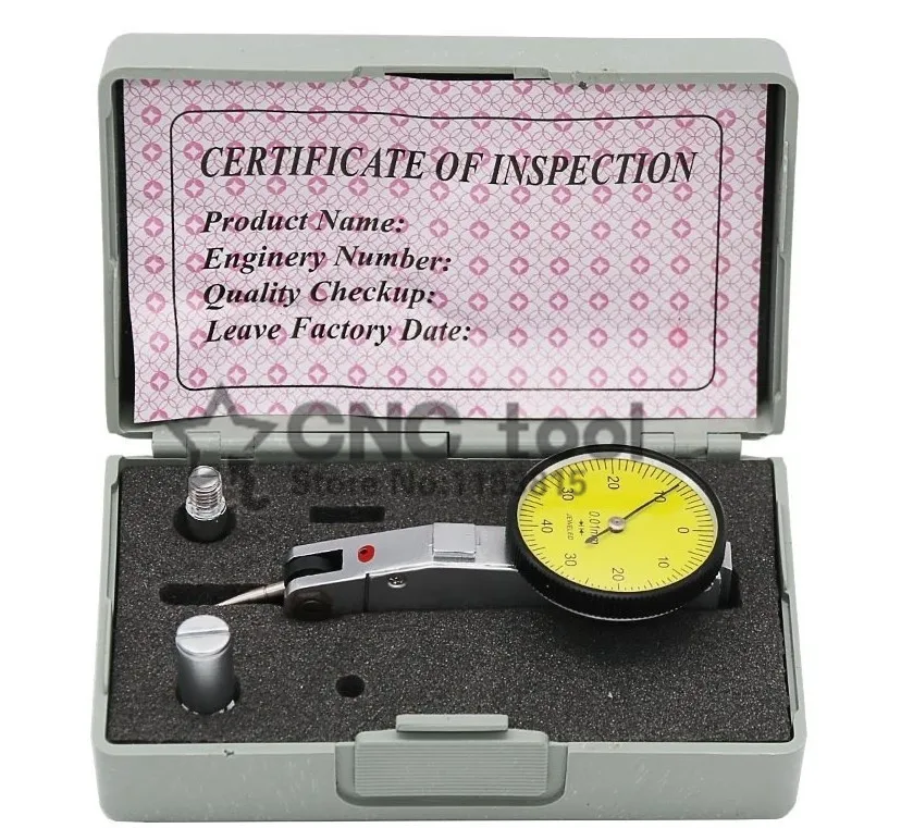 Imagem -03 - Indicador de Mostrador em Indicador de Mostrador 00.8 mm 0.01 mm com Mini Indicador Universal de Base Magnética Flexível para Testes