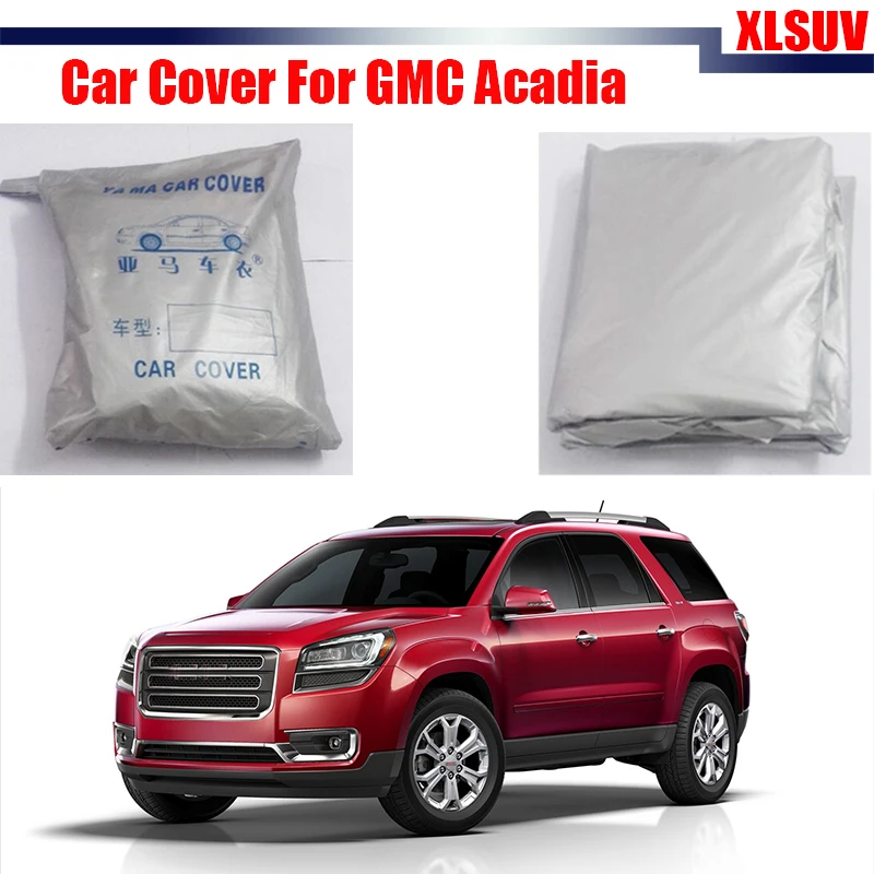 

Cawanerl New Car Cover Vehicle Outdoor Anti UV Snow Sun Rain Resistant Protection Dustproof Cover For GMC Acadia Free Postage !