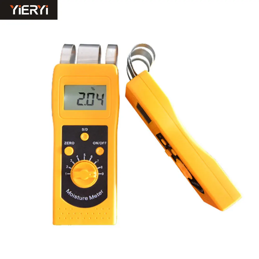 

DM200T Carpet Moisture Analyzer, Textile Raw Material Moisture Meter Digital Moisture Meter Leather Cloth Yarn Cheese Yarn