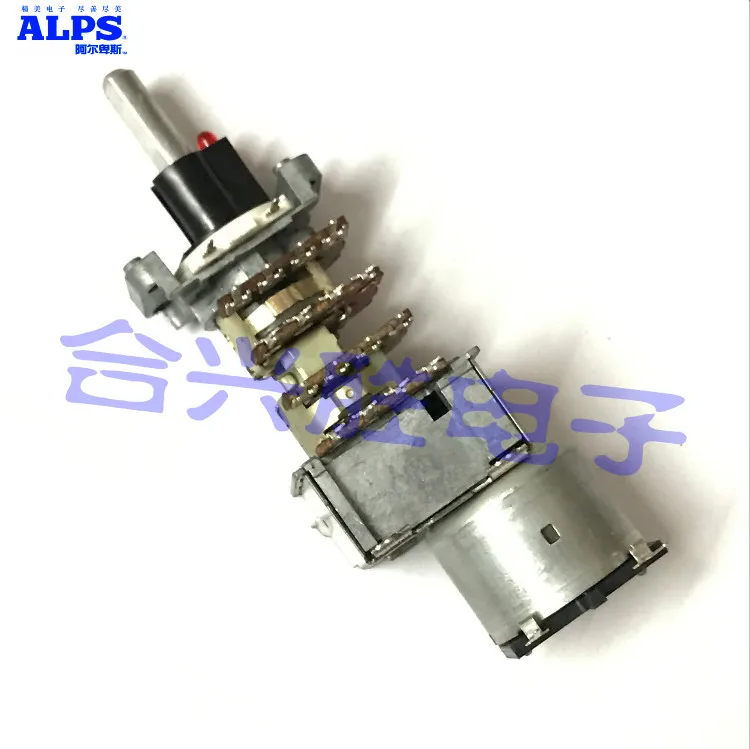 1pcs for ALPS FOR Motor Potentiometer 4 Joint B50K FOR Harman Caton AVR40 Amplifier Sound Volume Potentiometer