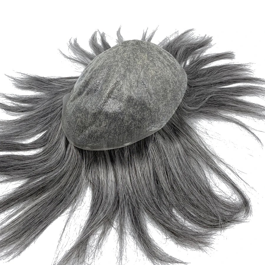 Skin Toupee Base For Any Color Prosthesis Hair Men Hair Stock Free Shipping