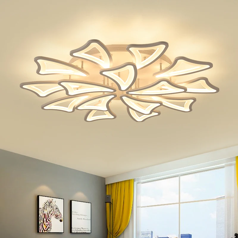 

Modern led ceiling lights for living room bedroom dining room luminarias led White Acrylic plafondlamp ceiling lamp