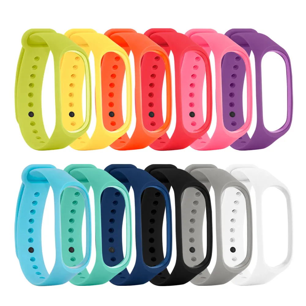1pc For Xiaomi Mi Band 3 Strap Smart Accessories For Xiaomi Miband 3 Smart Wristband Replacement Of Mi Band 4 Strap