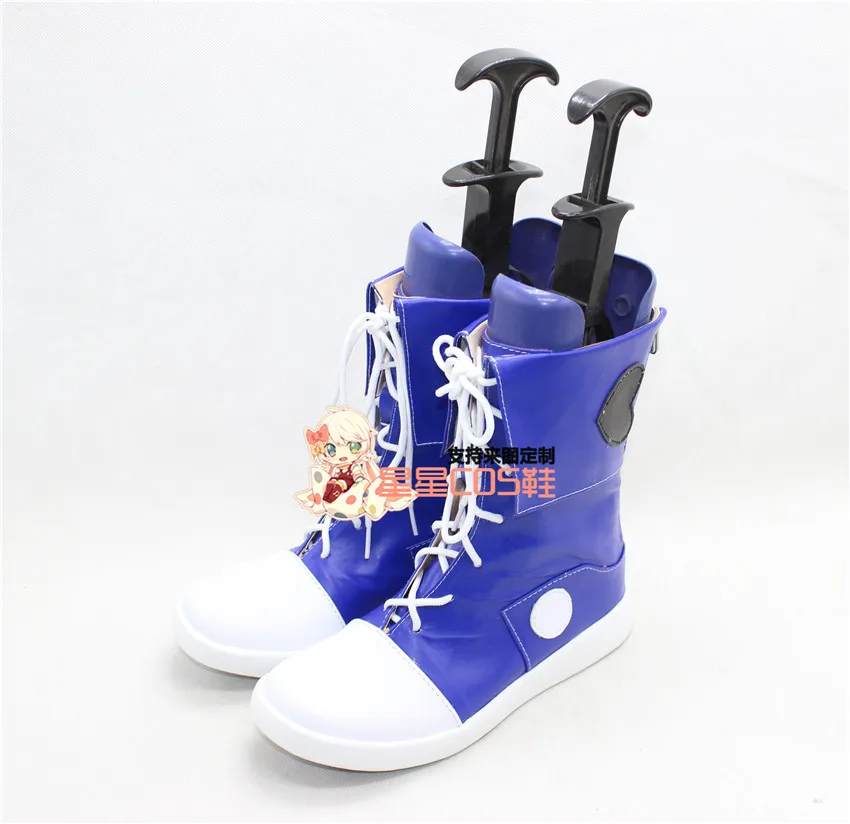 

The Kagerou Project Kido Tsubomi Blue Halloween Cosplay Shoes Boots X002