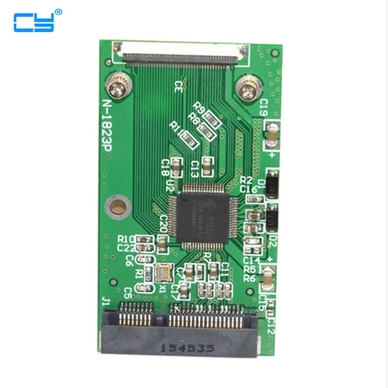 MINI PCI-E mSATA SSD to 40 Pin ZIF Adapter Card for Toshiba or Hitachi ZIF CE HDD Hard disk