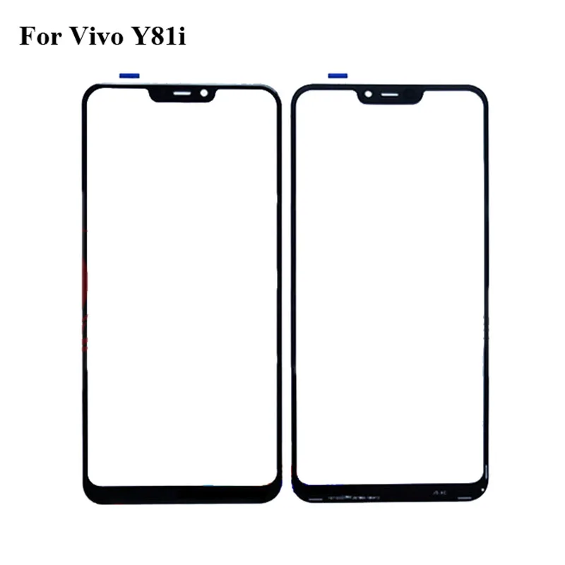 2PCS New For Vivo Y81i panel sensor digitizer Display front glass lens For Vivo Y 81i VivoY81i Without Flex