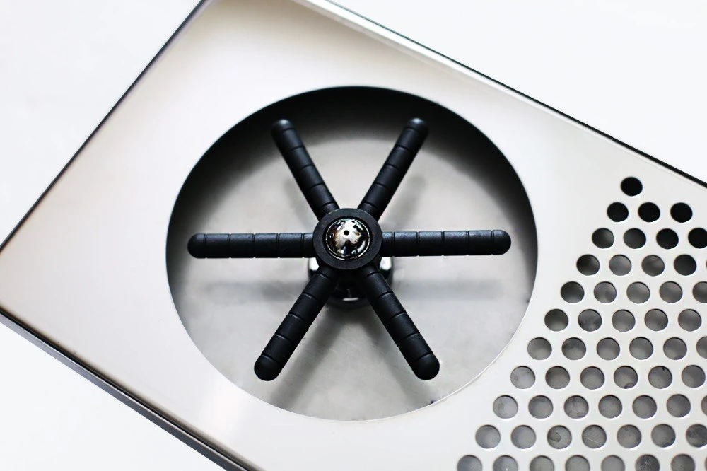 ステンレス鋼ガラスリンサードリップトレイ/バーガラス蒸しピッチャーライナー/コーヒーアクセサリーミルクピッチャーリンサー商用使用