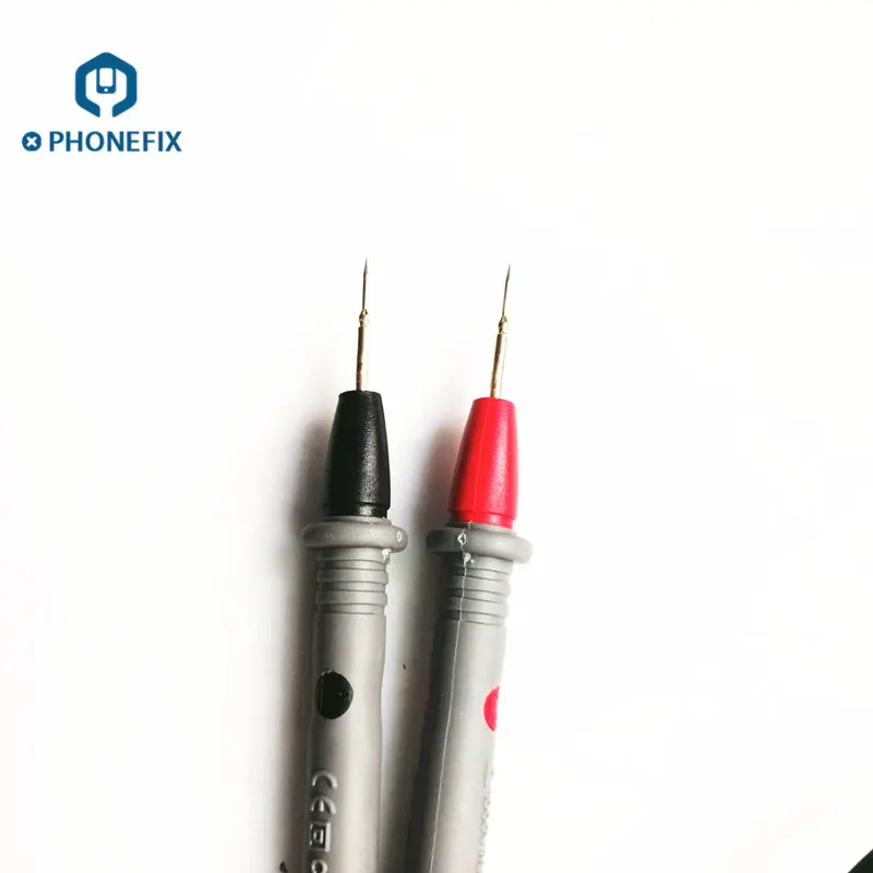 PHONEFIX Universal 10A/20A Test Leads Multimeter Current Voltage Test Cable with Alligator Clips Phone DC Power Supply Cable