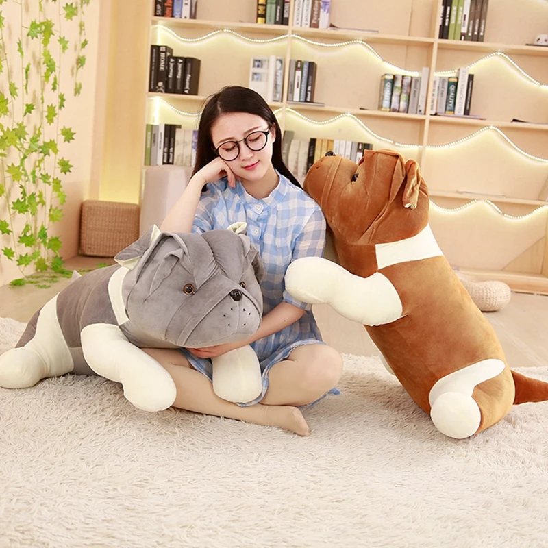 

Dorimytrader Cute Shar Pei Plush Toy Giant Animal Dog Doll Rag Doll Shapi Dog Doll Sleeping Pillow Girlfriend Gift 39inch 100cm