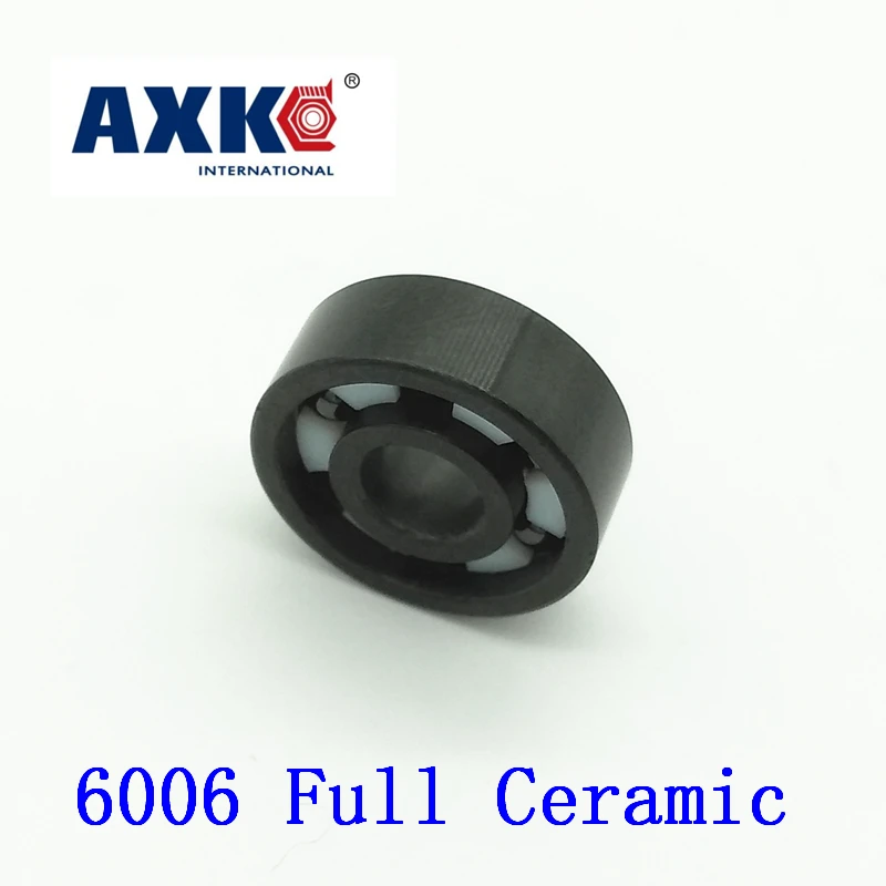 

2023 Rodamientos Axk 6006 Full Ceramic Bearing ( 1 Pc ) 30*55*13 Mm Si3n4 Material 6006ce All Silicon Nitride Ball Bearings