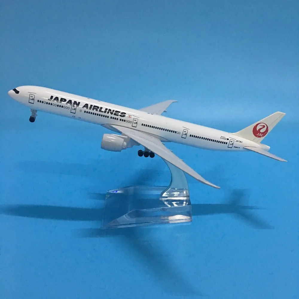 

JASON TUTU 20cm Plane Model Airplane Model Japan Airlines Boeing 777 Aircraft Model Diecast Metal 1:200 Airplanes Model Plane