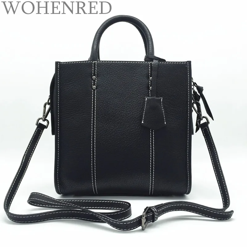 

100% Genuine Leather Bags Handbags Women Famous Brands Satchel Female Shoulder Bag High Quality Luxury Fashion Bags For Girls