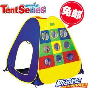 Nine-hole Cast Baskets of tents Portable Outdoor Sportswear Children's toys Tents baby ball pool game house Quality