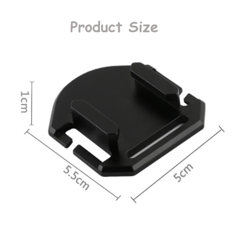 Aluminum Molle Tactical Vest Connection Base Mount for Gopro 13 12 9 7 6 5 Insta360 SJ4000 SJ7000 Yi 4K DJI OSMO Action Camera - Image 2