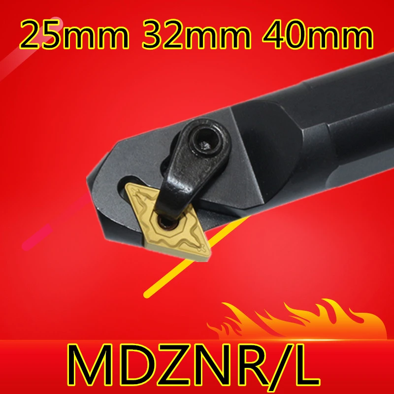 

Angle 93 1PCS S25S-MDZNR15 S32T-MDZNR15 S40T-MDZNR15 MDZNL15 20mm 25mm 32mm Right/Left CNC Turning Lathe tools