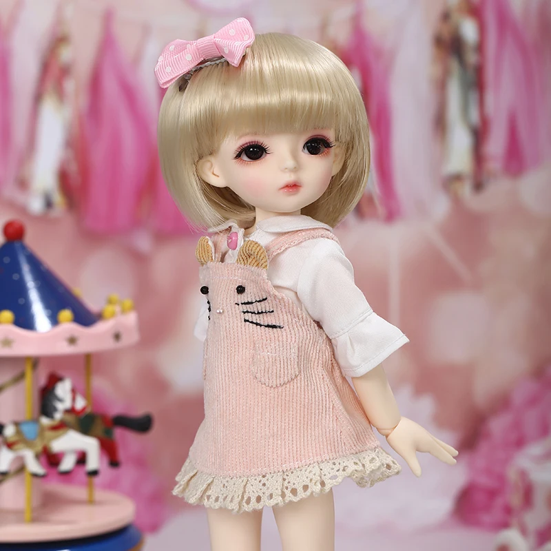 

BambiCrony Vanilla BJD SD Dolls 1/6 Body Model ShugoFairy Luts Girls Boys YOSD Napi Wig Shoe Clothes Free Eyes