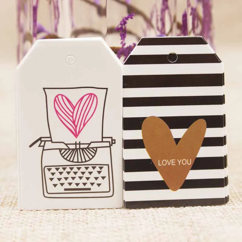 10pcs Multi Size Gifts Box with Window Marbling Style kraft Paper Window Wrapping Package for Jewelry Party Supplies