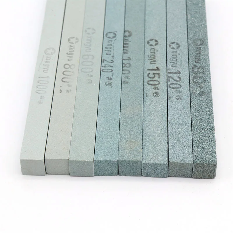 1pc 80-1200 Grit Square Abrasives Polishing Oil Stone Bar Sharpener Sharpening Grinding Stone Whetstone Tools For Knife 150x12mm