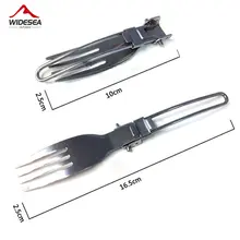 3-piece Stainless Steel Camping Cutlery Set #2