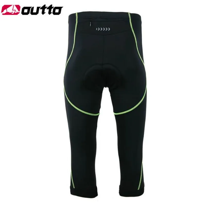 Spring Bicycle Sport Clothing Mountain Bike Cropped Trouser Anti-sweat Reflective Soft Quick Dry Male Wear Cycling Pant image 3