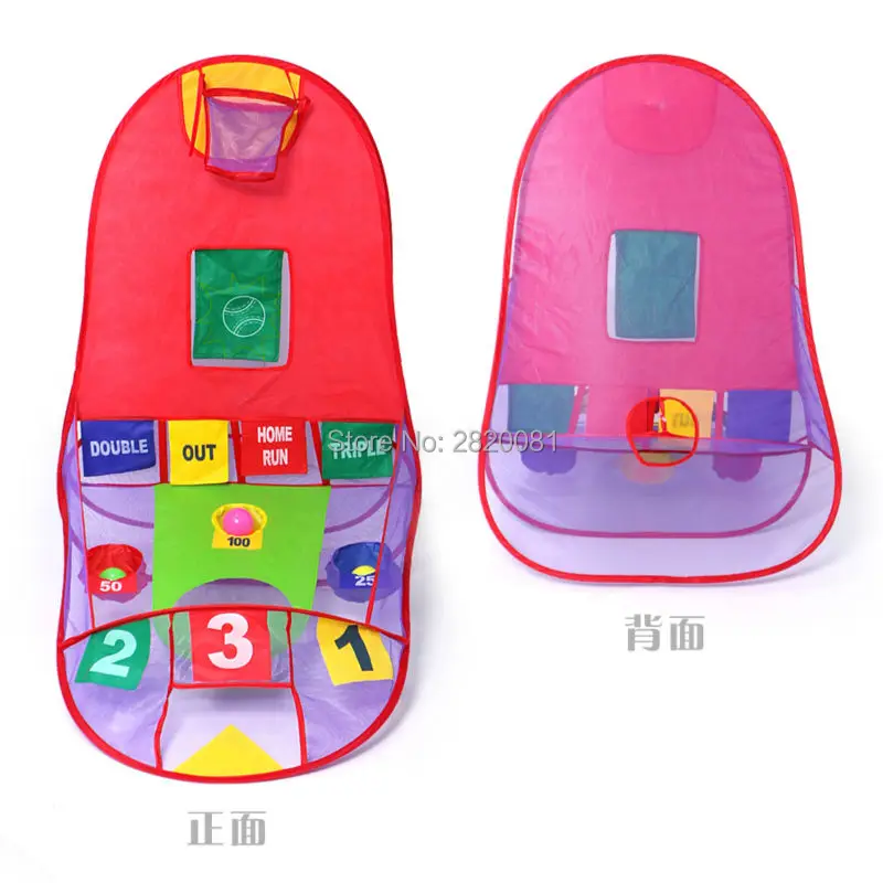 3in1 Sparare basket gioco tenda portatile facile fold shooting tenda, bambini Palla competere Punteggio gioco prato beach sport giocattoli regalo