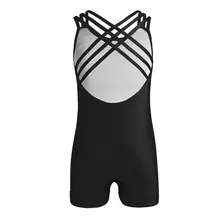 Girls Ballet Leotard Sleeveless #4