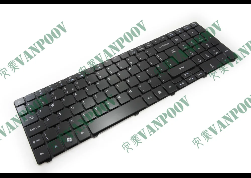 New UK Laptop Keyboard for Acer Aspire 5739G 5739 5738ZG 5738Z 5738G 5738 5736G 5736 5625 5553 5552 5551 5542G Glossy Black GB