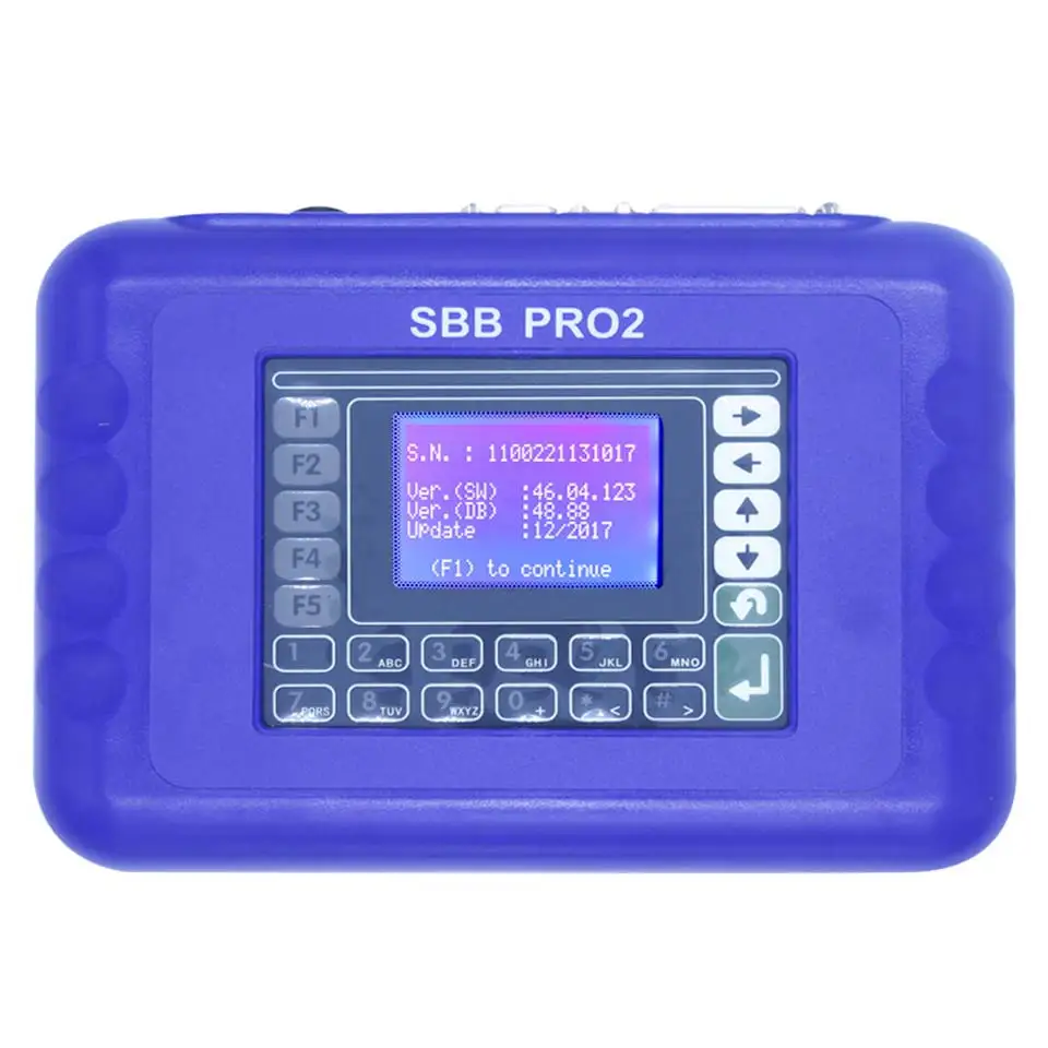 Hot Newest Product V48.99 SBB Pro2 Auto Key Programmer Support Cars To S B B V46.02 SBB Key Programmer Upgrade Version