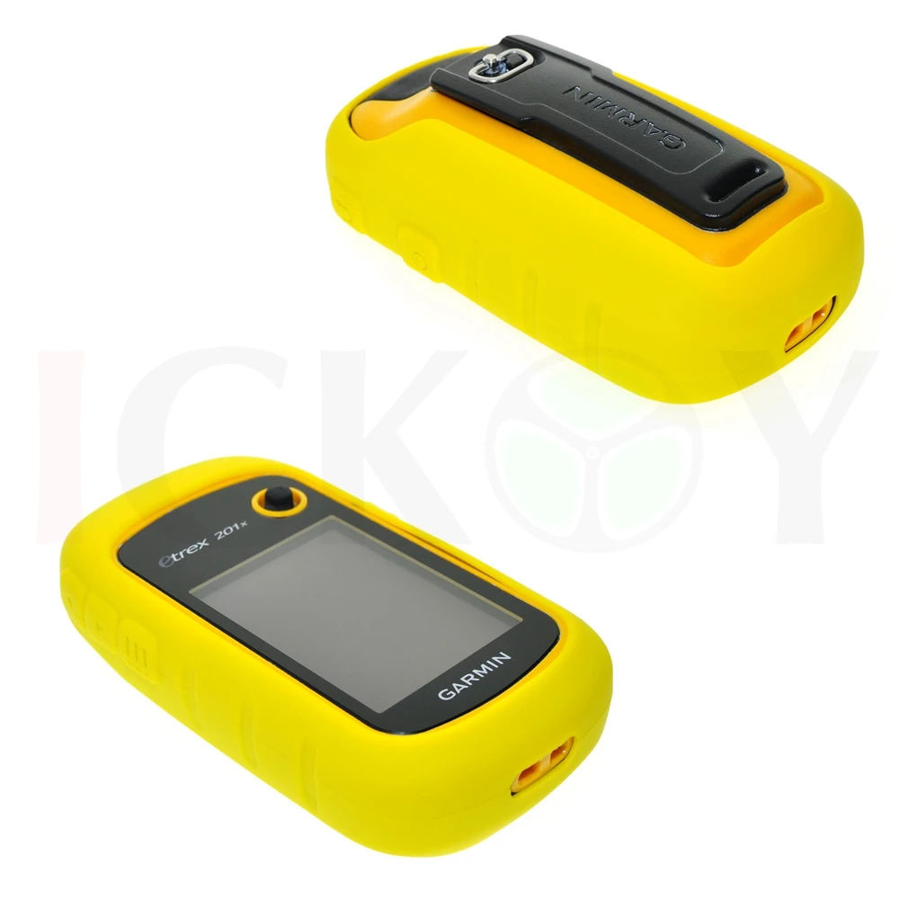 Outdoor Hiking Handheld GPS Protect Yellow Silicon Rubber Case Skin for Garmin GPS Navigator eTrex 10 20 30 10x 20x 30x 201