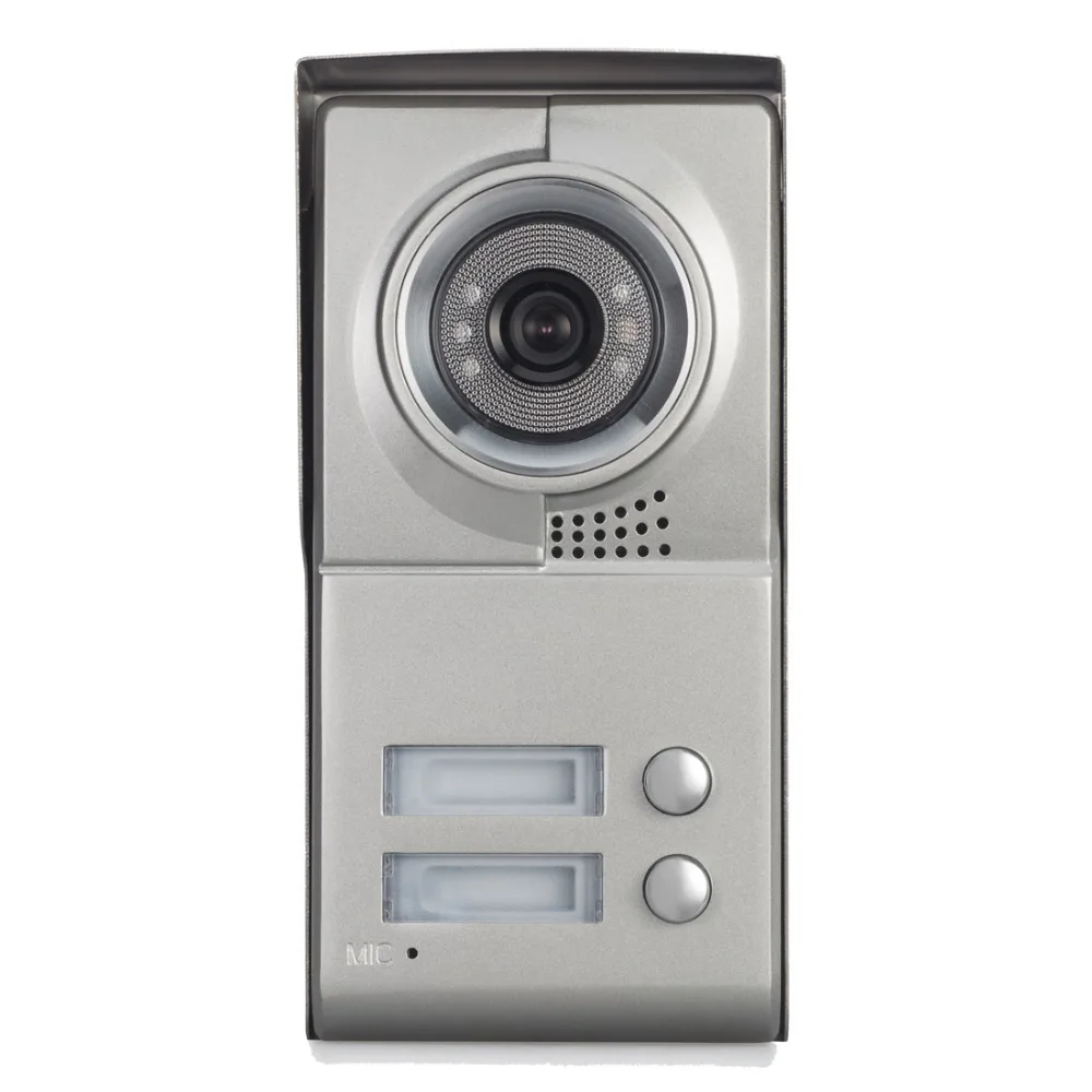 Sysd 7 Inch Kleur Video Deurtelefoon Intercom Deurbel System Kit Ir Camera Deurtelefoon Monitor Intercom Night View