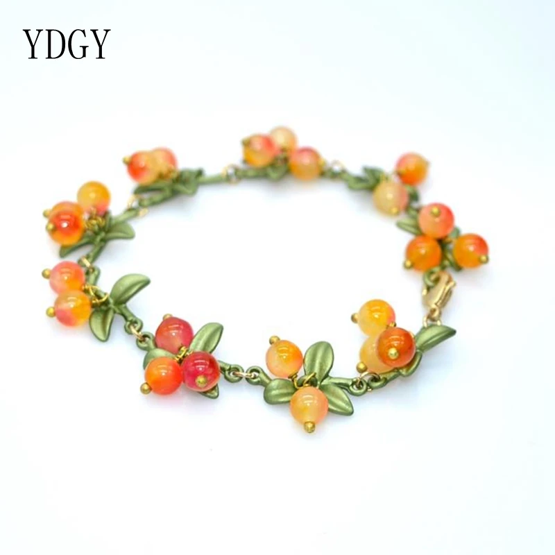 YDGYWholesale Price Blueberry Bluestone Multicolored Bracelet Women\'s Fashion Jewelry