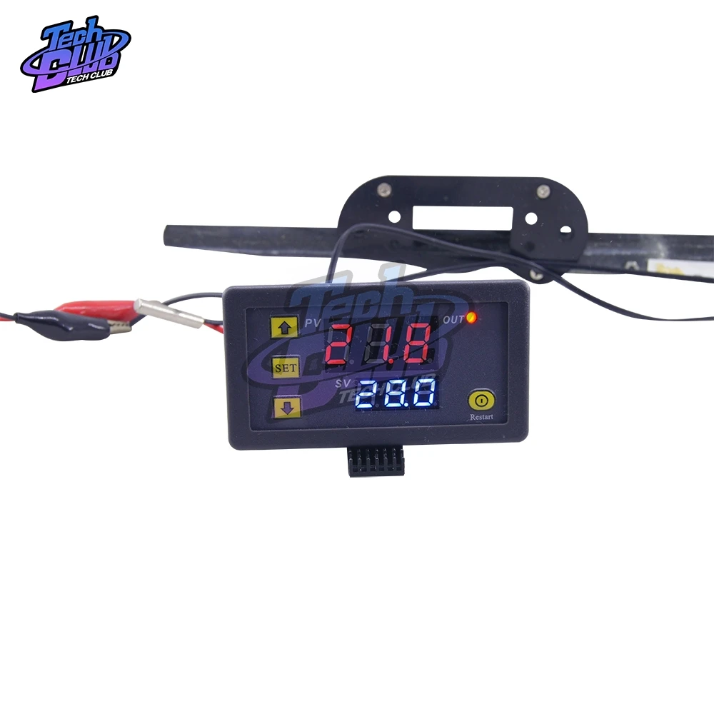W3230 12V 24V AC110-220V 20A controllo digitale della temperatura Display a LED termostato regolatore strumento di controllo del calore/raffreddamento