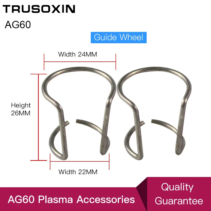 Anillo guía de punta de electrodo AG60/accesorios de máquina de corte por plasma AG60 y antorcha de máquina de corte por plasma AG60/Guía de